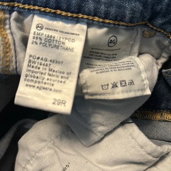 AG Denim Super Skinny Legging distressed 29 - Picture 9 of 9